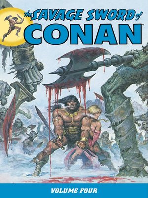 cover image of Savage Sword of Conan, Volume 4
